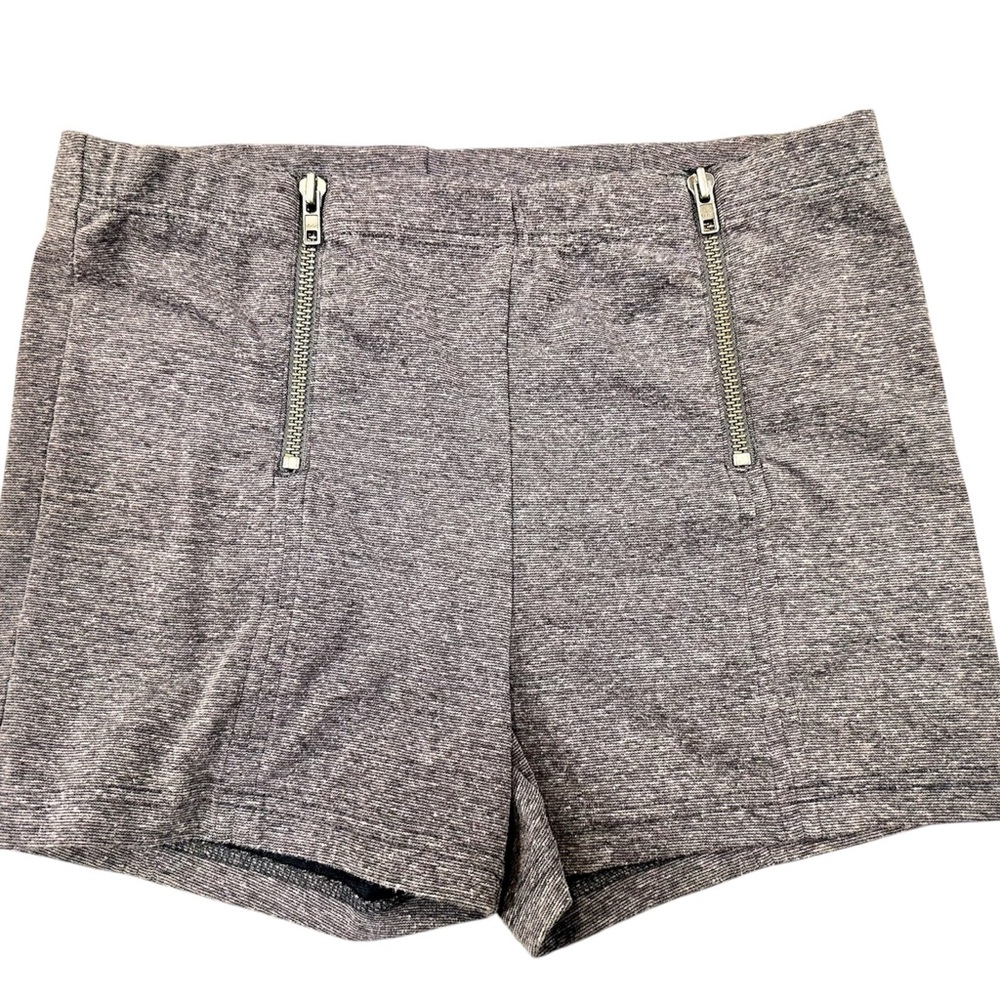 Free People Heather Gray Brown High Waist Shorts Medium